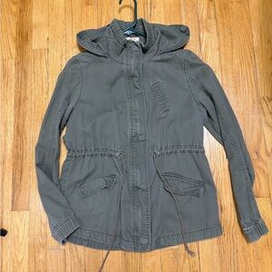 🚨 EUC My Bajee Collection by Be Cool Green Utility Jacket